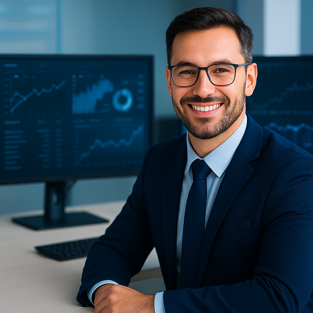 Ejecutivo de cuentas disponible para demostración